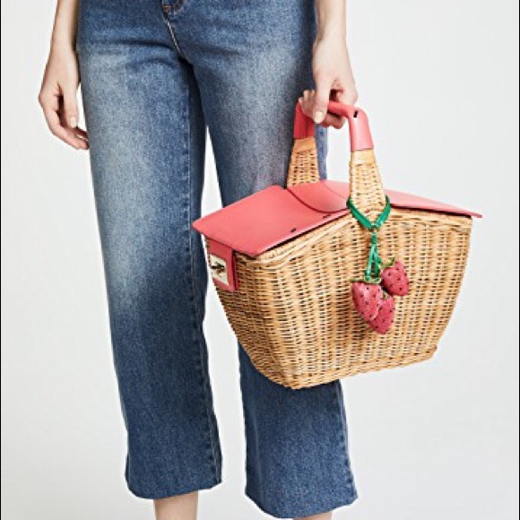 kate spade Bags Kate Spade Ny Picnic Perfect 3d Wicker Basket